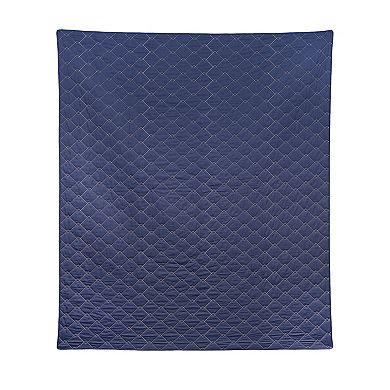 Donna Sharp Bluefield Star Quilted Throw Blanket