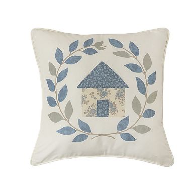 Donna Sharp 2-Piece Blue Diamond Decorative Throw Pillow Set