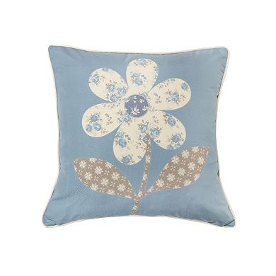 Donna Sharp 2-Piece Blue Diamond Decorative Throw Pillow Set