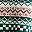 Green Pink Fair Isle
