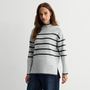 Women's Sonoma Goods For Life® Longline Funnel Neck Sweater