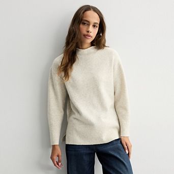 Women's Sonoma Goods For Life® Longline Funnel Neck Sweater