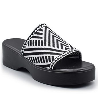 Henry Ferrera Comfort Women's Slip-On Platform Sandals