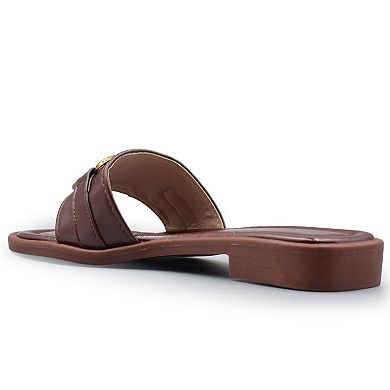 Henry Ferrera Women's Ornament Slide Sandals