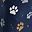 Puppy Paw Navy Tan