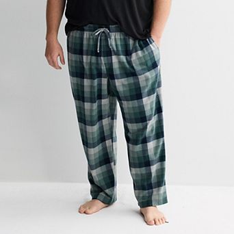 Big & Tall Sonoma Goods For Life® Microfleece Pajama Pants