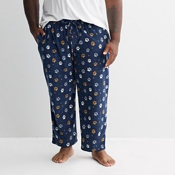 Big & Tall Sonoma Goods For Life® Microfleece Pajama Pants