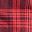 Red Uneven Plaid
