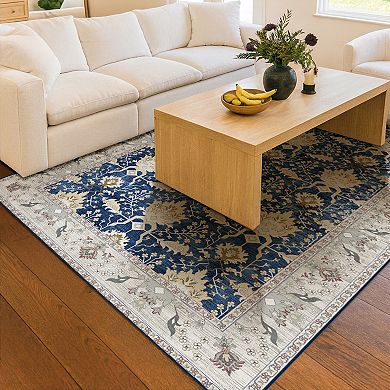 My Magic Carpet Aurelian Sapphire Area or Runner Rug