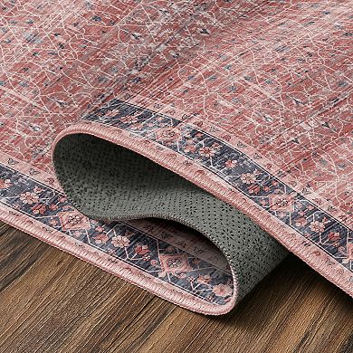 My Magic Carpet Sylvan Moor Garnet Area or Runner Rug