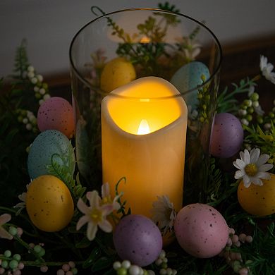 nearly natural 8 in. Artificial Easter Candle Holder Arrangement