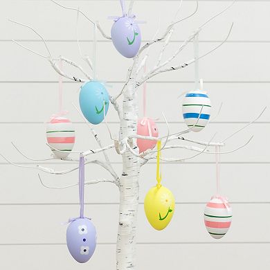 nearly natural 2-ft. Pre-Lit Artificial Easter Twig Tree with Egg Ornaments & LED Lights