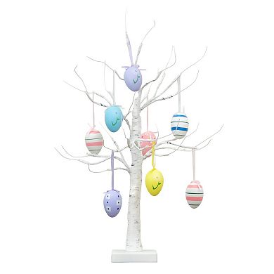 nearly natural 2-ft. Pre-Lit Artificial Easter Twig Tree with Egg Ornaments & LED Lights