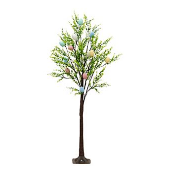 nearly natural 4-ft. LED Artificial Easter Egg Twig Tree