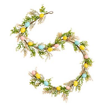 nearly natural 6ft. Artificial Easter Egg Garland