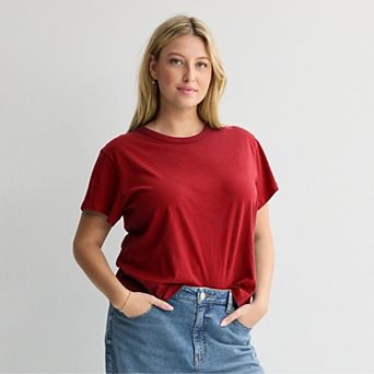 Juniors' Plus Size SO® Perfect Tee
