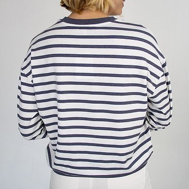 Cherry Striped Crewneck