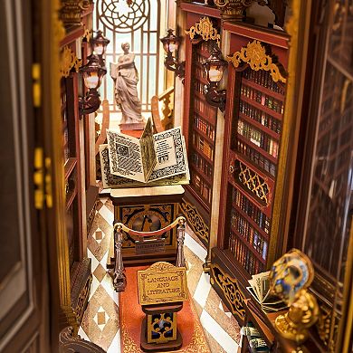 DIY 3D Book Nook Kit: Library of Wonders 258 pieces