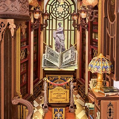 DIY 3D Book Nook Kit: Library of Wonders 258 pieces