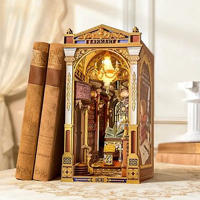 DIY 3D Book Nook Kit: Library of Wonders 258 pieces