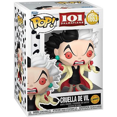 Funko Pop! 101 Dalmations: Cruella De Vil #1663 Chase