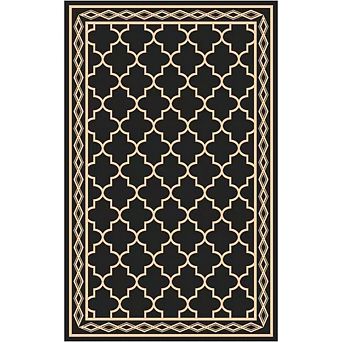 Fashionwu Outdoor Reversible Plastic Straw Waterproof Easy to Clean Area Rug for Picnic Balcony Deck