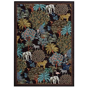 Fashionwu Modern Home Decor Animal Living Room Easy to Clean Stain Resistant Area Rug for Bathroom