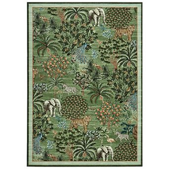 Fashionwu Modern Home Decor Animal Living Room Easy to Clean Stain Resistant Area Rug for Bathroom