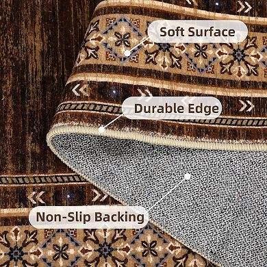 Area Rugs for Bedroom, Machine Washable Soft Throw Rugs, Non Slip Carpet