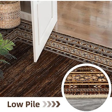 Area Rugs for Bedroom, Machine Washable Soft Throw Rugs, Non Slip Carpet