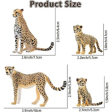 Cheetah mini plush toy