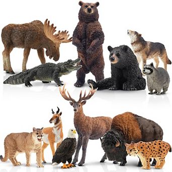 Jungle Animal Toy Set