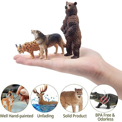 Jungle Animal Toy Set