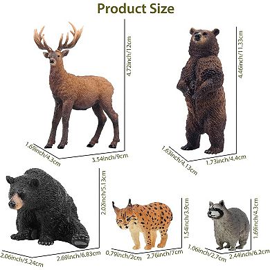 Jungle Animal Toy Set