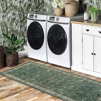 Vintage Floral Print Indoor Area Rugs