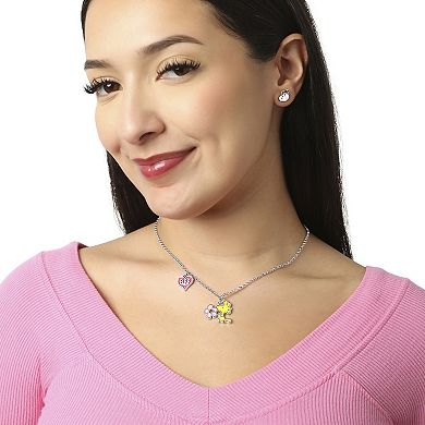 Peanuts Snoopy Woodstock BFF 2 Piece Necklace Set 16" Officially Licensed