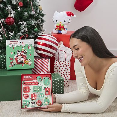 Hello Kitty 12-Piece Jewelry Advent Set: Earrings, Charms, and Bracelets