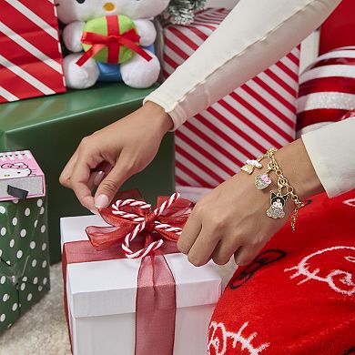 Hello Kitty 12-Piece Jewelry Advent Set: Earrings, Charms, and Bracelets
