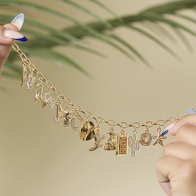 JS Jessica Simpson 20th Anniversary Charm Bracelet