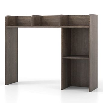 Costway Desk Bookshelf Desktop Storage Organizer Display Shelf Rack Dorm Office