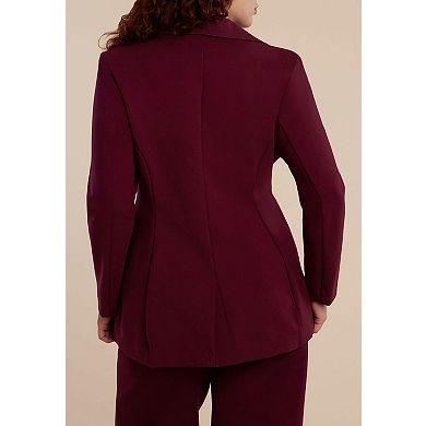 ELOQUII Women's Plus Size The Ultimate Nipped Waist Blazer