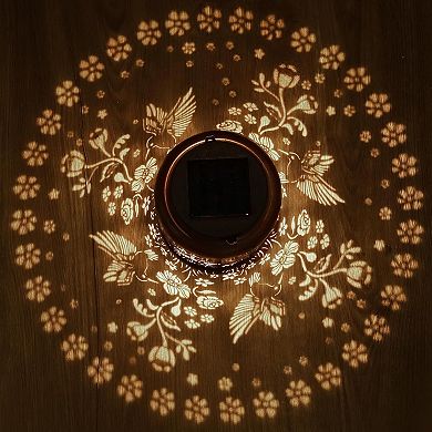 Solar Powered Hummingbird Garden Lanterns Outdoor Waterproof Hanging Decor