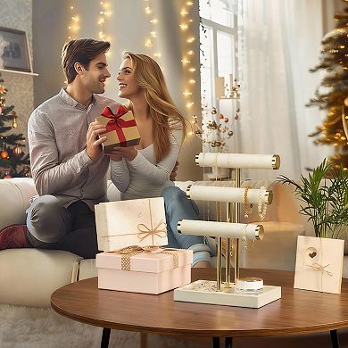 Jewelry Display - Velvet & Gold