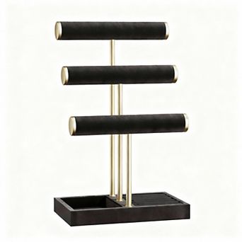 Jewelry Display - Velvet & Gold