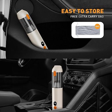 Cordless Handheld Vacuum 14000PA High Power 2 in 1 Blow and Suction 30 Min