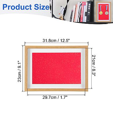Medal Display Case, 2 Medal Display Frame Picture Frame