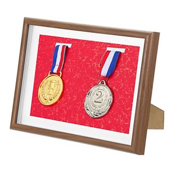 Medal Display Case, 2 Medal Display Frame Picture Frame
