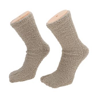 Comfortable Two-toed Socks Warmth Socks for Women 1 Pair