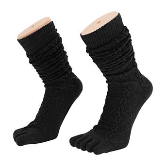 Soft Five Toe Socks Warmth Socks for Women 1 Pair
