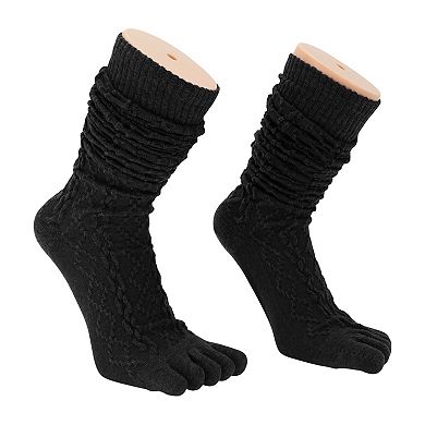 Soft Five Toe Socks Warmth Socks for Women 1 Pair